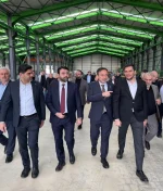 AK Party Members of Parliament Ali Keskinkılıç and Cem Şahin, Party Chairman Ferhat Salt, and Mayor Serkan Civa visited our factory in the Eskipazar Organized Industrial Zone.